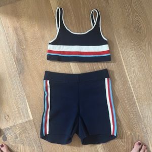 The Upside Rory Knit Bra & Norfolk Lucia Knit Shorts
